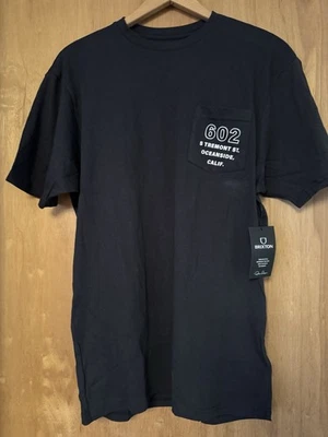 Camiseta Brixton Manga Corta Bolsillo Talla Grande Nueva Con Etiquetas Foto 1 de 3
