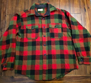 Vintage Traverse Bay Woolen  Plaid Shirt Jacket Size 16  - See Measurements - Picture 1 of 8