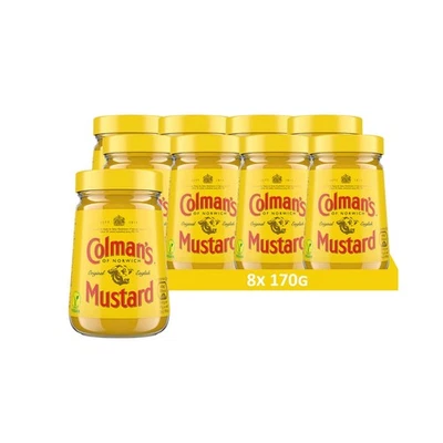 Colman's Original englischer Senf, English Mustard 8 Stück (8 x 170g) - Bild 1 von 4