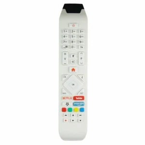 NEW Genuine White TV Remote Control for Hitachi 49F501HK5000 - Picture 1 of 1