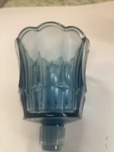 blauer Tulpen Votivkerzenhalter Top Zustand - Bild 1 von 6