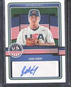 2023 Panini USA Baseball Stars & Stripes John Short #15U-JS Autograph - Picture 1 of 2