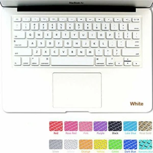 Silicone Keyboard Cover Film For Apple Macbook Pro 13" 15" Retina Air 11" ☊ - Picture 1 of 26