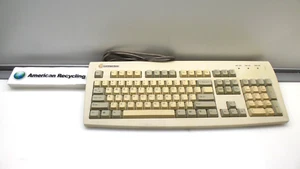 Vintage Gateway 2000 Model 2196003-XX-XXX PS/2 Wired Keyboard-Working - Picture 1 of 6