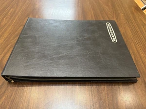 Vintage ELECTROLUX Vacuum Vac SALESMAN PRESENTATION SNAP BINDER (RARE) 12"x16" - Picture 1 of 13