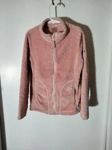 Roxy Girls Igloo Zip Up Fleece Soft Feminine & Warm 2 Pockets Faux Fur - Picture 1 of 14