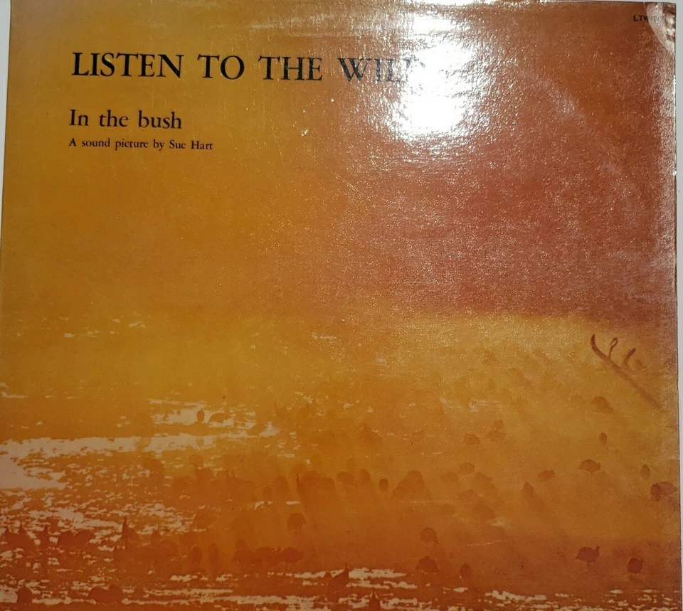 African Nature Listen To The Wild In The Bush A Sound Picture -Sue Hart Vinyl LP Foto 1 de 4
