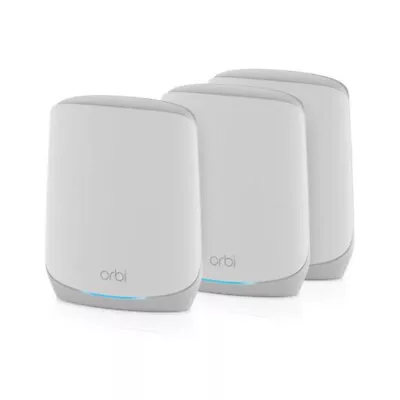 NETGEAR Orbi RBK763S Tri-band (2.4 GHz / 5 GHz / 5 GHz) Wi-Fi 6 (802.11ax) White - Image 1 of 4