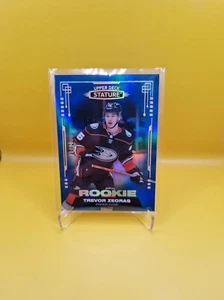 2021-22 Upper Deck Stature - Trevor Zegras- ROOKIE Blue - #/35 - Bild 1 von 2