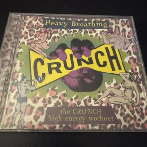 Heavy Breathing CRUNCH High-Energy Workout 1996 Music Mint CD Various Artists - Picture 1 of 2