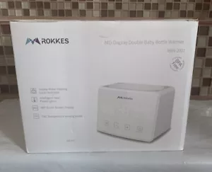 Baby Bottle Warmer, Sterilizer & Steamer By Rokkes, LED Tru-Temp, Electric, New - Picture 1 of 7