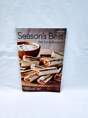 2013 The Pampered Chef Season's Best Fast Fun & Fabulous Cookbook - Image 1 of 2