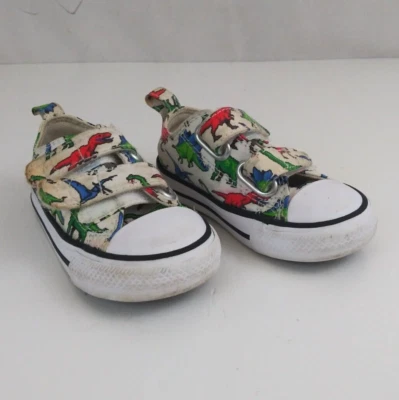 Converse Chuck Taylor All Star Dinosaur Sneakers Toddler Boys Size 5 - Image 1 of 4