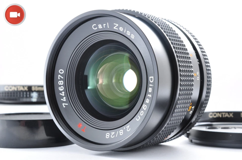 Contax Carl Zeiss Distagon T* 28mm F/2.8 MMJ MF Lens C/Y Mount From Japan MINT++ - Image 1 of 4