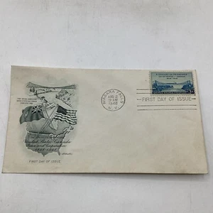 1948-FIRST DAY COVER-#961 3¢ A Century of Friendship U.S. & CANADA Envelope - Picture 1 of 5