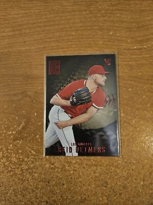 2022 PANINI CAPSTONE BASEBALL RED FOIL #128 REID DETMERS RC ANGELS NM/M - Image 1 of 2