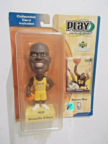 RARE SPECIAL EDITION UPPER DECK PLAY MAKERS SHAQUILLE O'NEAL LAKERS BOBBLEHEAD Cover