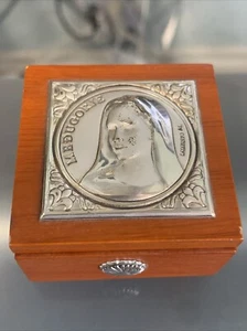 Vintage Katholische Maria Unserer Lieben Frau von Medugorje Medjugorje Laminato AG. Tinkle Box - Bild 1 von 24
