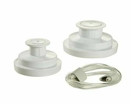 FoodSaver FCARWJAH-000 Vacuum Sealer Jar Kit with Regular Sealer Jar Kit and Accessory Hose - White