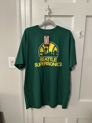 Camiseta Gary Payton Seattle SuperSonics NBA Nueva Nueva Con Etiquetas De Colección NBA Foto 1 de 4