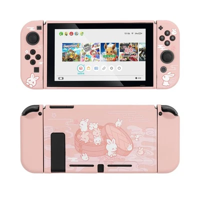 Protective Case Compatible with Nintendo Switch Consoles and Joycon Steamed Bun - Image 1 of 4