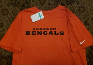 Nueva Camisa Para Hombre Cincinnati Bengals Nike Talla XL X Grande Camiseta NFL NUEVA CON ETIQUETAS $35 - Imagen 1 de 2