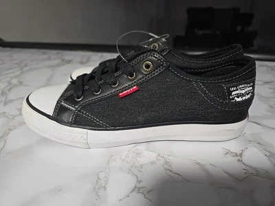 Zapatillas Levi's Stan Buck C de mezclilla negras para niños - talla 4 para niños Foto 1 de 4