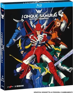 I CINQUE SAMURAI - PARTE 01  3 BLU-RAY  COFANETTO ANIME - Foto 1 di 1
