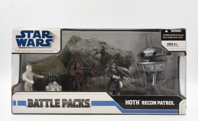 Star Wars The Legacy Collection Battle Packs Hoth Recon Patrol Action Figure Set - Image 1 of 3