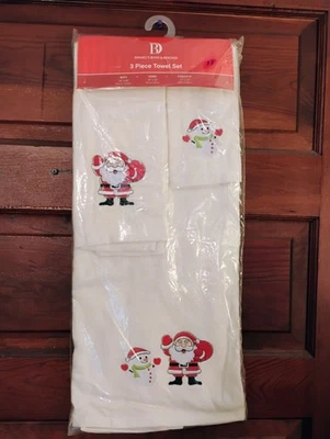 Juego de toallas de vacaciones de 3 piezas Foto 1 de 4