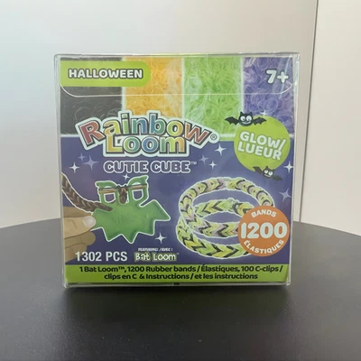 Rainbow Loom Cutie Cube 1302 件 夜光 万圣节 颜色 — 第 1/2 张图片