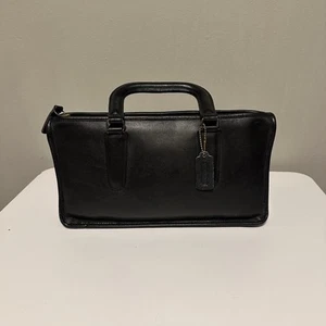 Vintage COACH Leather Slim Satchel Bag New York City.no.137-3521 Preowned 13x7” - Picture 1 of 10