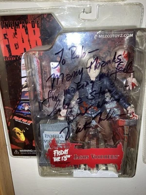 MEZCO JASON VOORHEES VIERNES 13 PARTE IV CINE DEL MIEDO Capítulo Final Firmado Foto 1 de 3