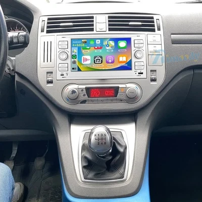 Für Ford Kuga MK1 2008-2011 Autoradio Android 15.0 GPS Navi Apple Carplay 4+64GB - Bild 1 von 4