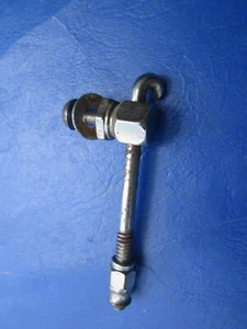 Vintage '20s SUPERTONE HARMONY Banjo LUG & HOOK TENSION ROD SET ! QUITE CLEAN!! - Picture 1 of 8