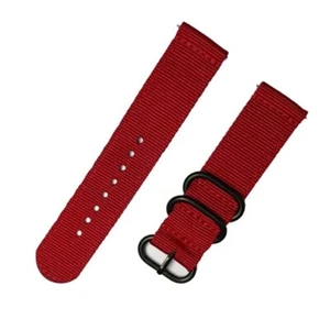 18mm 20mm 22mm 24mm Nylon Watch Band Divers Replacement Strap Universal Bracelet - Picture 1 of 29