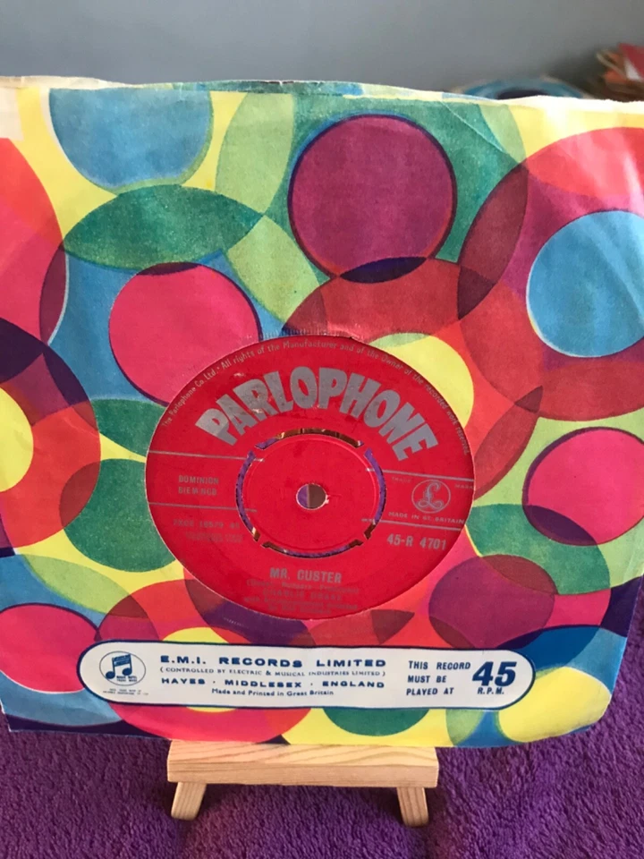CHARLIE DRAKE, MR. CUSTER       ,7" VINYL ,FREE P&P Foto 1 de 1