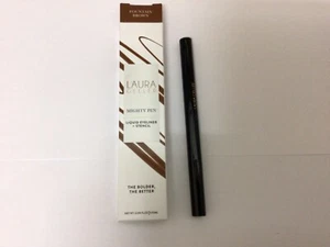 Laura Geller mighty pen liquid eyeliner & stencil Fountain Brown New Boxed - Picture 1 of 1