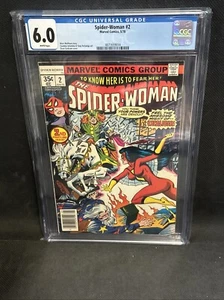 Spider-Woman #2 1978 CGC 6,0 Edad de Bronce Infantino Quiosco - Imagen 1 de 4