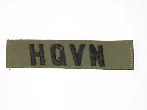 b8451 RVN South Vietnam Navy Name Tape HQVN Hai Quan Viet Nam IR9A - Picture 1 of 3