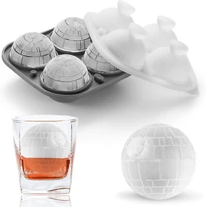 Star Wars Eisform Würfelform Silikon Whisky große Form langsam schmelzend Cocktail - Bild 1 von 6