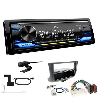 JVC DAB+ Bluetooth USB inkl. Antenne Autoradio für Toyota Yaris Verso 1999-2003 - Bild 1 von 4