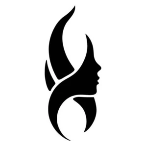 Weiblich Face Art Vinyl Aufkleber - Ladenwagen Karosserie Fenster Wand Vinyl Aufkleber Aufkleber - Bild 1 von 14