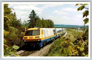 Tren LRC VIA Rail, Canadá, postal vintage - Imagen 1 de 2