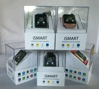 iSmart Watch Android & IOS Compatible NIB Camera, Music, Messages, Call