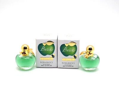 BELLA by Nina Ricci 0.14 oz, 4 ml Eau De Toilette Splash for Women (Lots of 2) - Image 1 of 3