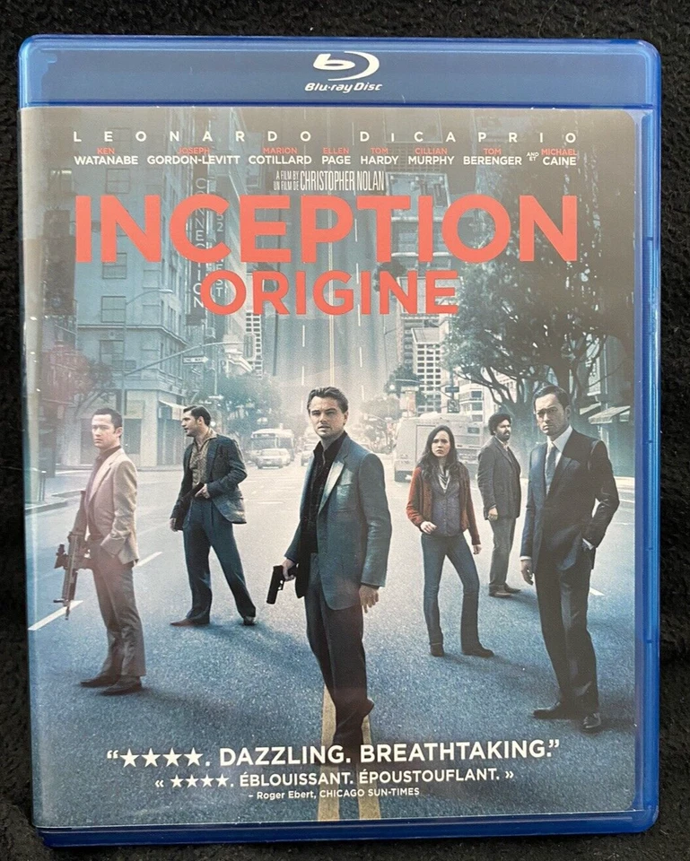 Inception Blu-Ray/DVD Movie 3 Disc Edition (2010) - Image 1 of 1