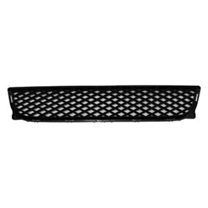 New Grille For 2008-12 Smart Car Fortwo 2 Door Front Center Lower Black Plastic