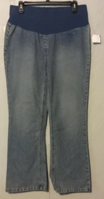 Ladies Size 12 Maternity Jeans Denim Medium Wash ~Brand New With Defects/Tags~ - Image 1 of 4
