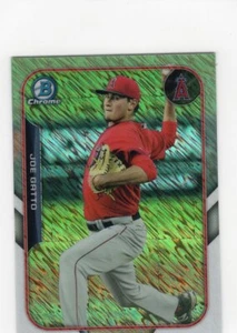 2015 BOWMAN CHROME FARM'S FINEST MINI REFRACTOR JOE GATTO #FFM-JGA ANGELS - Picture 1 of 2